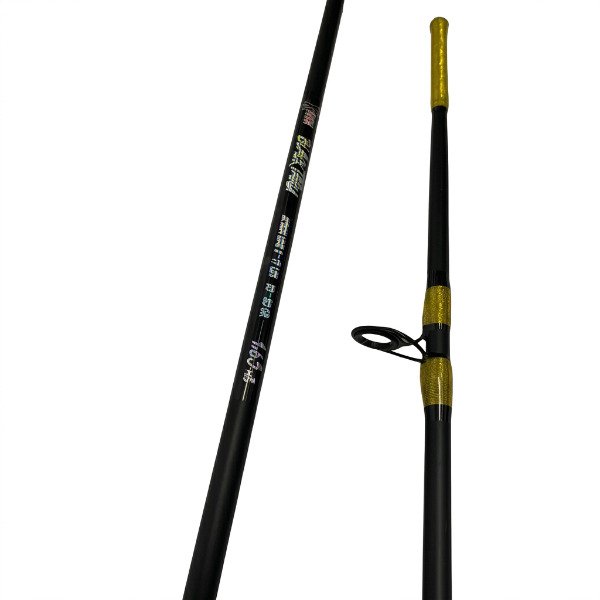 Producto - Caña Bait X-fish Black Taru 2.10m 2 Tramos 8-17lbs Señuelos 30-80gr Fibra Maciza - 6