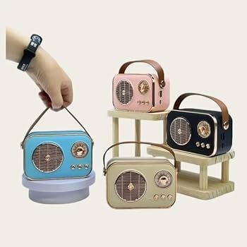 Producto - Parlante Bluetooth Vintage con FM