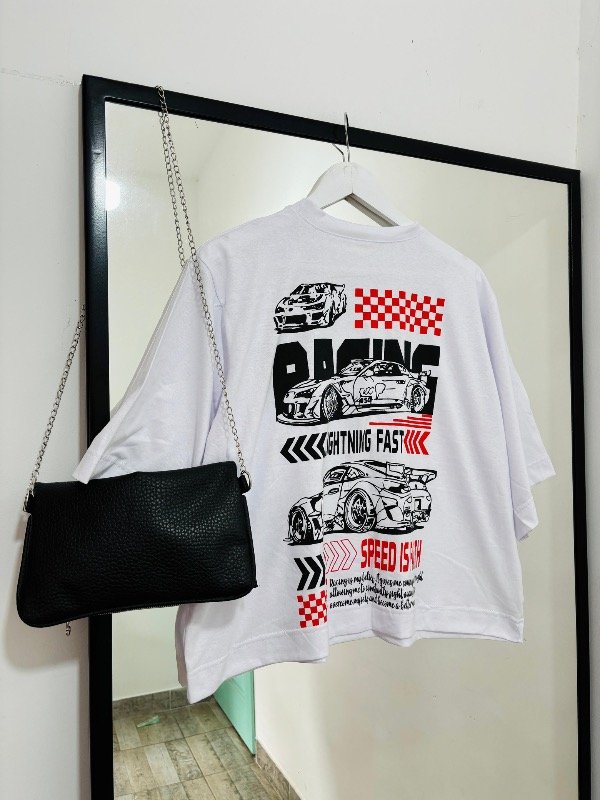 Producto - Remera racing blanca