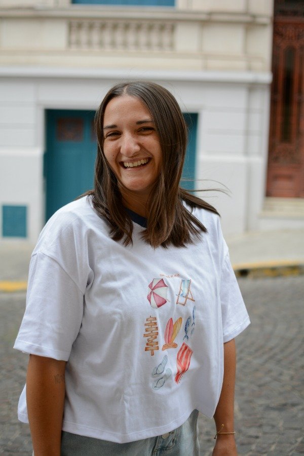 Producto - Remera Vamos al Río Algodón