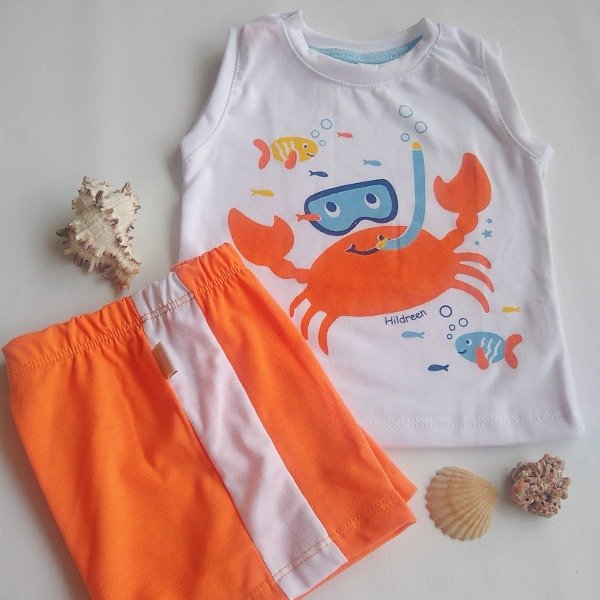 Producto - Conjunto musculosa y pantalon (TALLE 1)