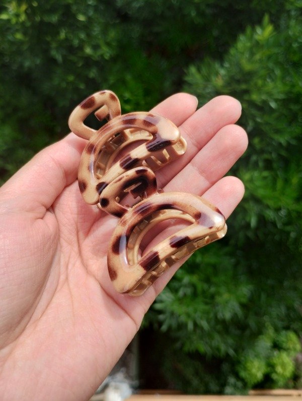 Producto - Broche mediano animal print x2 - 1