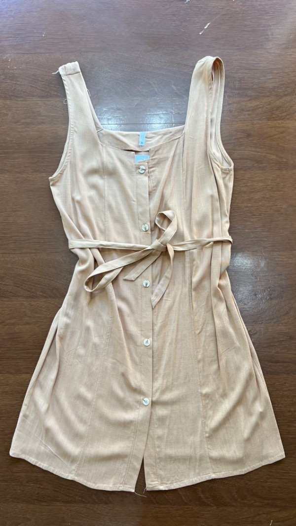 Producto - VESTIDO LINO CON BOTONES