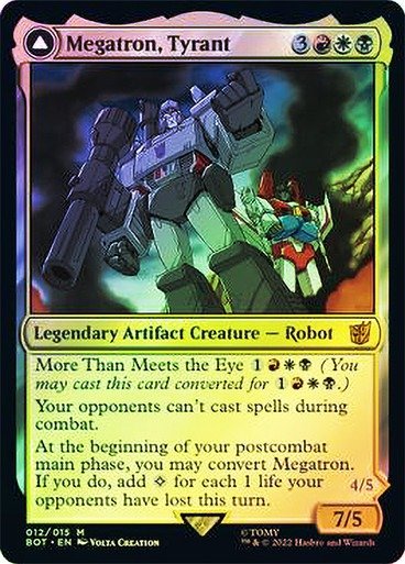 Producto - Megatron, Tyrant // Megatron, Destructive Force (Foil)