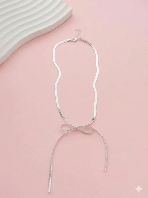 Producto - Choker de acero blanco