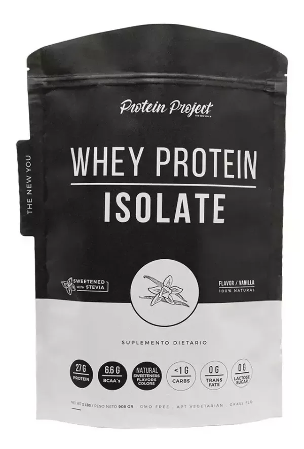 Producto - Natural Whey Protein Isolate 2 Lbs Protein Project Sin Tacc