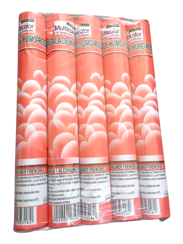 Producto - Bengala de Humo Rosa (unidad)