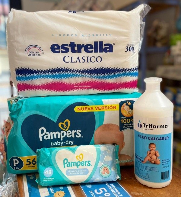 Producto - Combo primeros meses (Pampers)