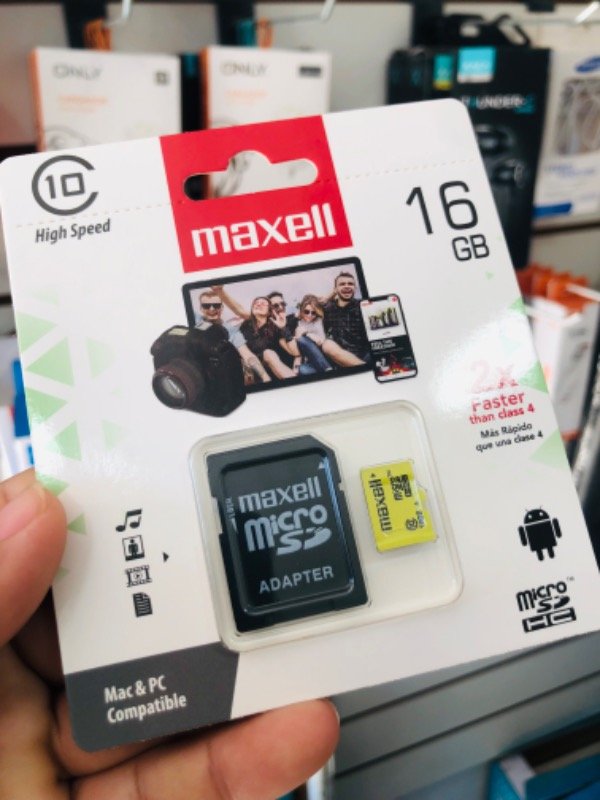 Producto - Tarjeta de Memoria 16 GB Maxell