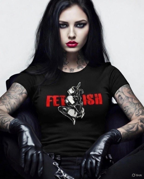 Producto - Remera FETISH (Black)