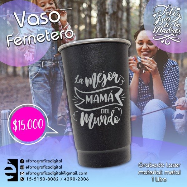Producto - Vaso Fernetero Grabado