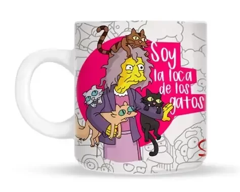 Producto - Taza Señora de los gatos
