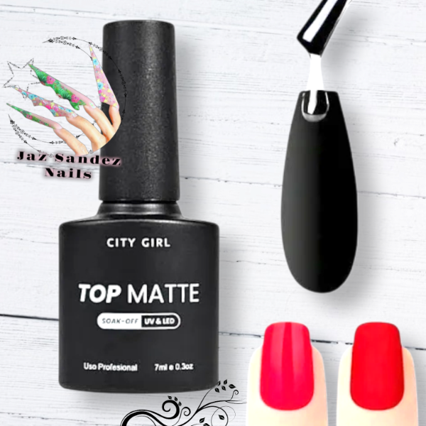 Producto - MATTE TOP COAT 7ML CITY GIRL