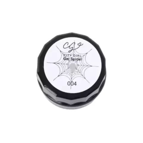 Producto - Gel Spider City Girl 004 Plata
