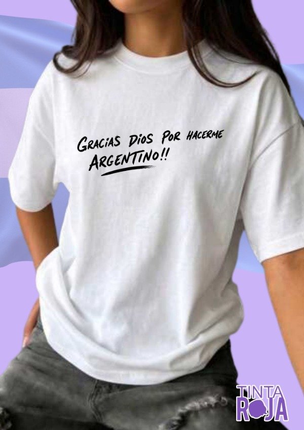 Producto - Gracias Dios por hacerme Argentino - 1