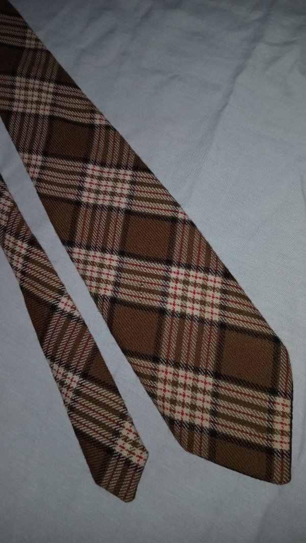 Producto - Vintage tartan Burberry style tie. - 0