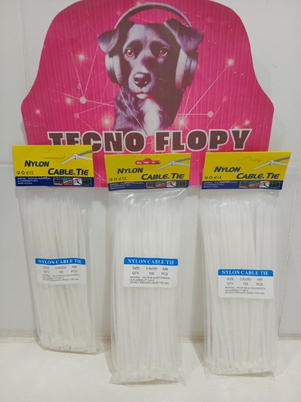 Producto - Precintos x100 de 20cm Nylon