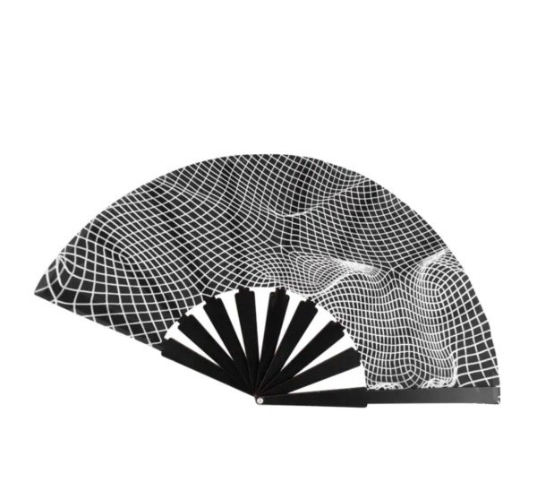 Producto - ABANICO NEGRO Y BLANCO PREMIUM
