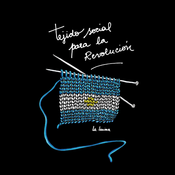 Producto - Calco PREMIUM "Tejido social para la revolución"