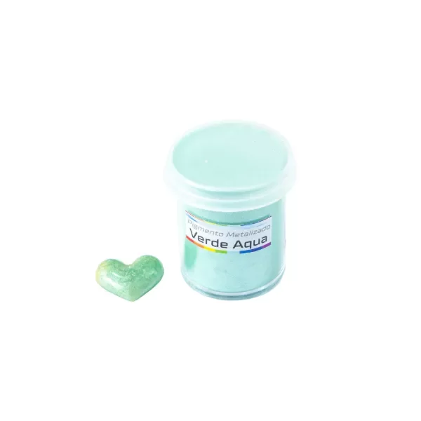 Producto - PIGMENTO METALICO VERDE AGUA 5grs