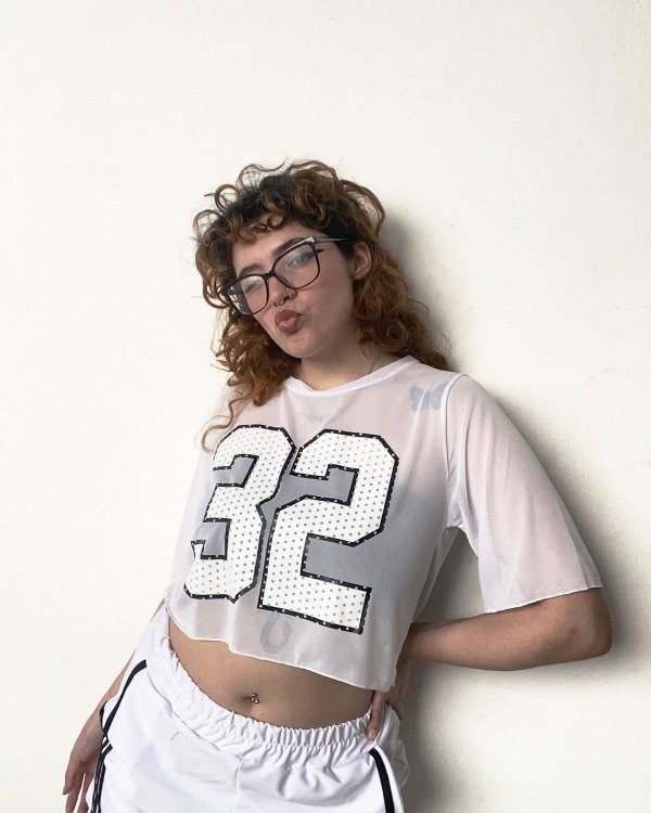 Producto - Remera tul crop 32