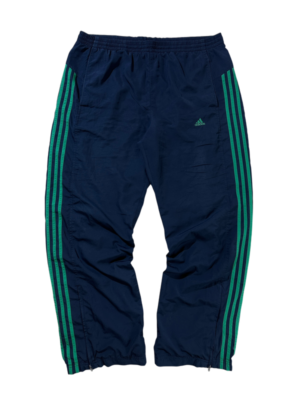 Producto - PANTALON ROMPEVIENTOS ADIDAS AZUL Y VERDE BAGGY T:XL