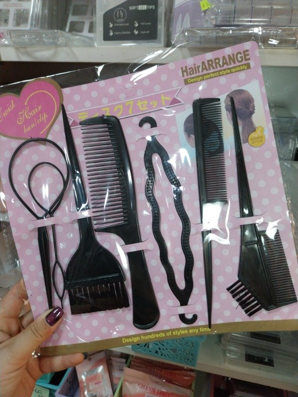 Producto - Set de peinado x 7 piezas x 6 unidades