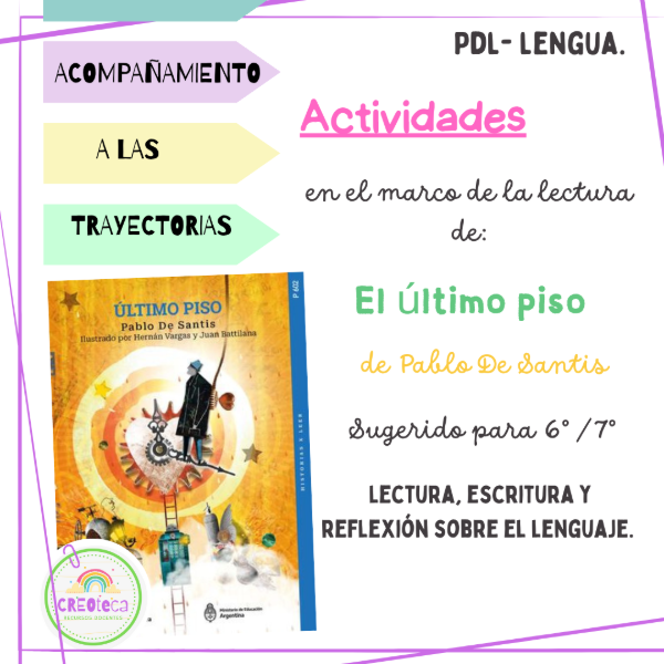 Producto - Actividades El último piso de Pablo De Santis