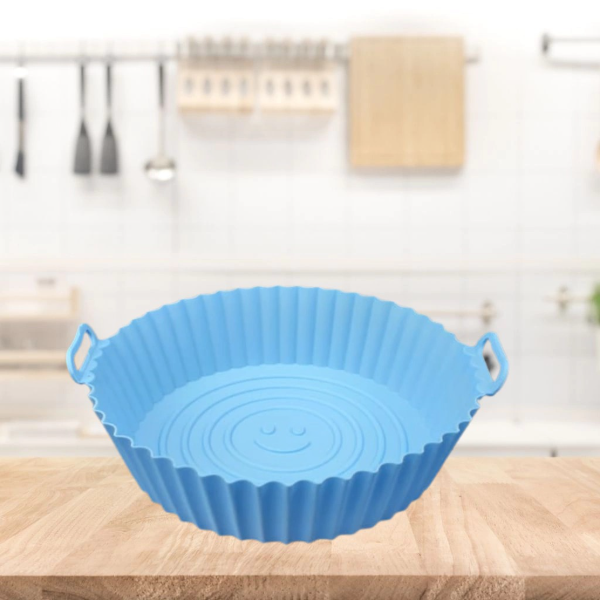 Producto - Bandeja de silicona redondo 17cm para freidora de aire