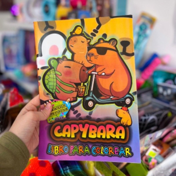 Producto - Libro para Colorear Nueva Edición Capibara 5990