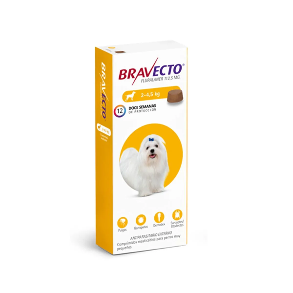 Producto - Comprimido masticable Bravecto