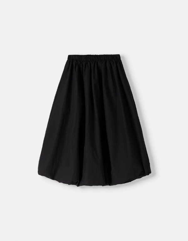 Producto - Pollera midi globo Bershka Talle S