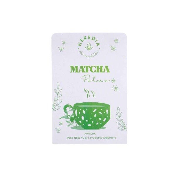 Producto - Matcha en polvo Heredia x 40 grs.