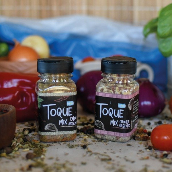 Producto - TOQUE MIX CHIMI: Orégano, Ají Molido, Ajo, Pimentón Ahumado