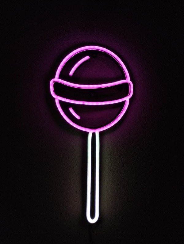 Producto - Cartel Chupetín Golosina Neon Led