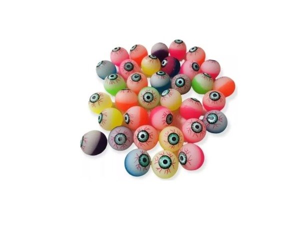Producto - Pelotita saltarina 27 mm ojito de terror