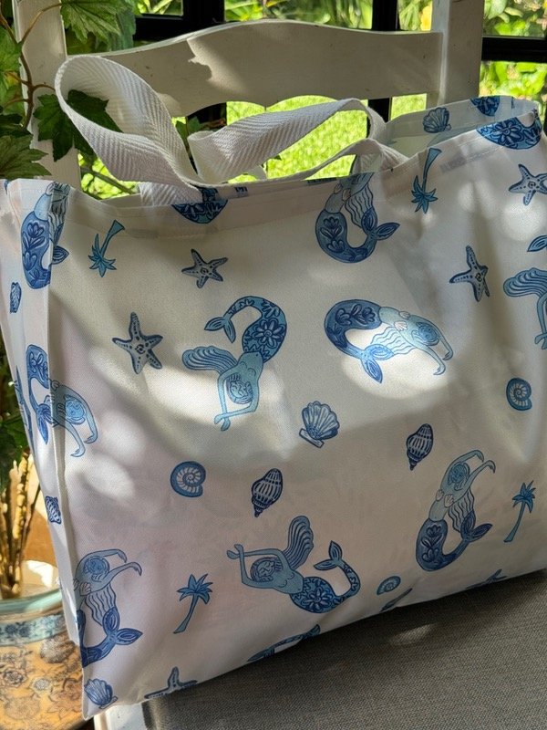 Producto - Bolso sirenas blanco