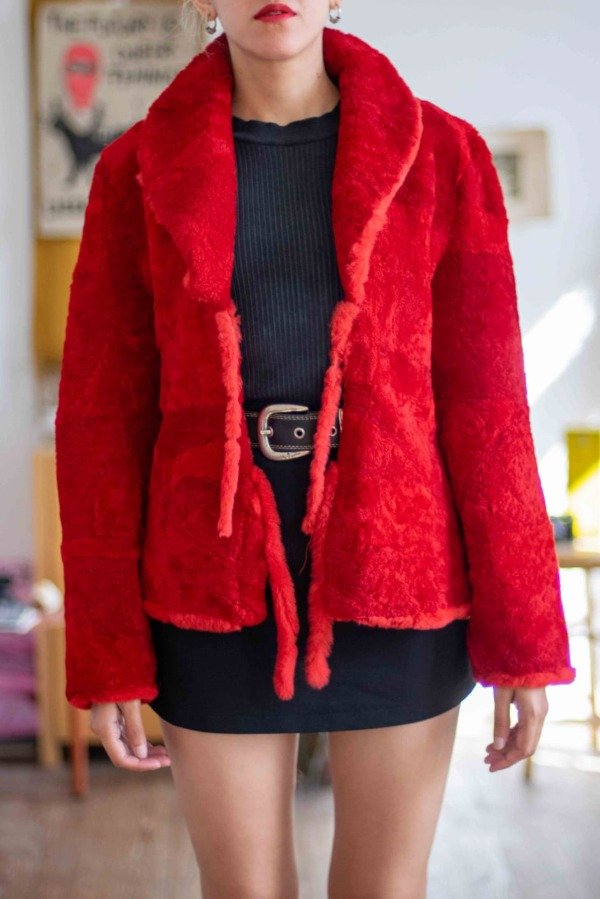 Producto - Campera Cuero Rubí Talle: M