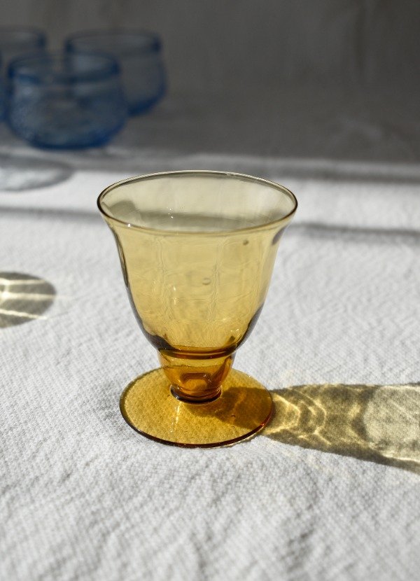 Producto - Dúo de vasos pequeños color caramelo - 1