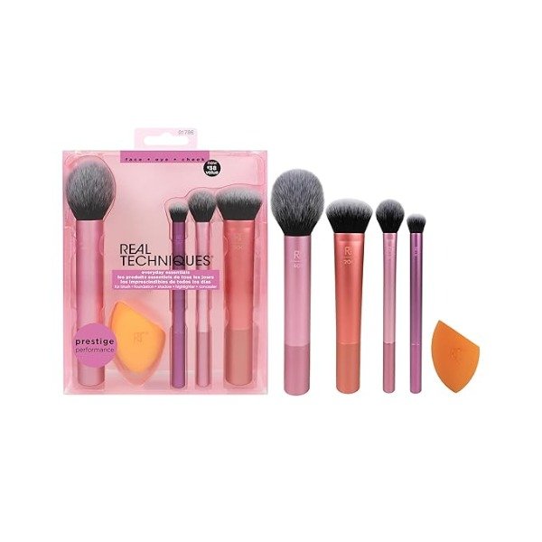 Producto - Real Techniques 5 Piece Everyday Essentials Makeup Brush Set