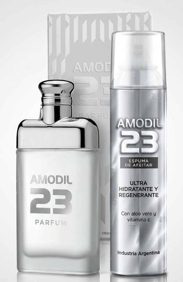 Producto - Perfume Amodil 23 + Espuma de Afeitar