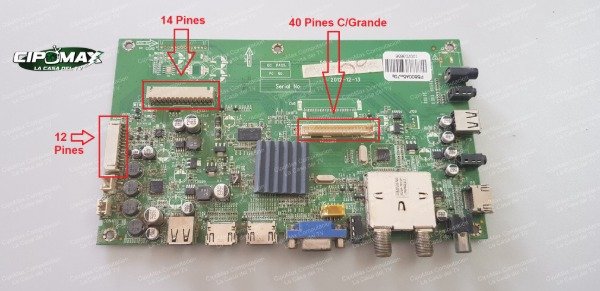 Producto - Placa Main Ken Brown Kb-39-2222-led - 5800-A5M70B-0P10 Gtia