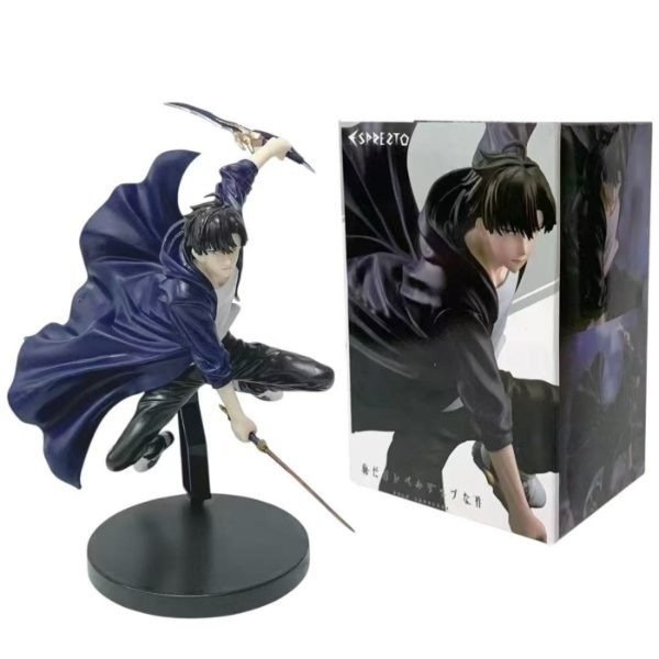 Producto - Figura Sung Jin Woo atacando- Solo Leveling 19cm