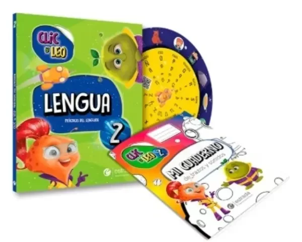 Producto - CLIC Y LEO EXPLORAN EL PLANETA 2 - LENGUA PACK