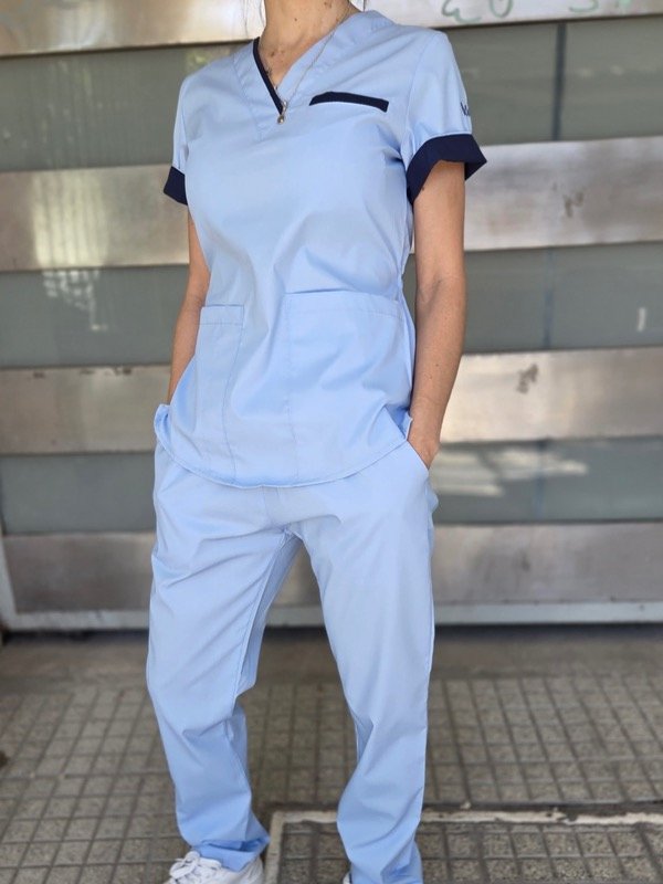 Producto - INDIGO SPARCIEL (Celeste detalle azul)