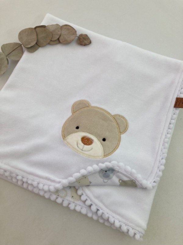 Producto - Manta caritas de animalitos