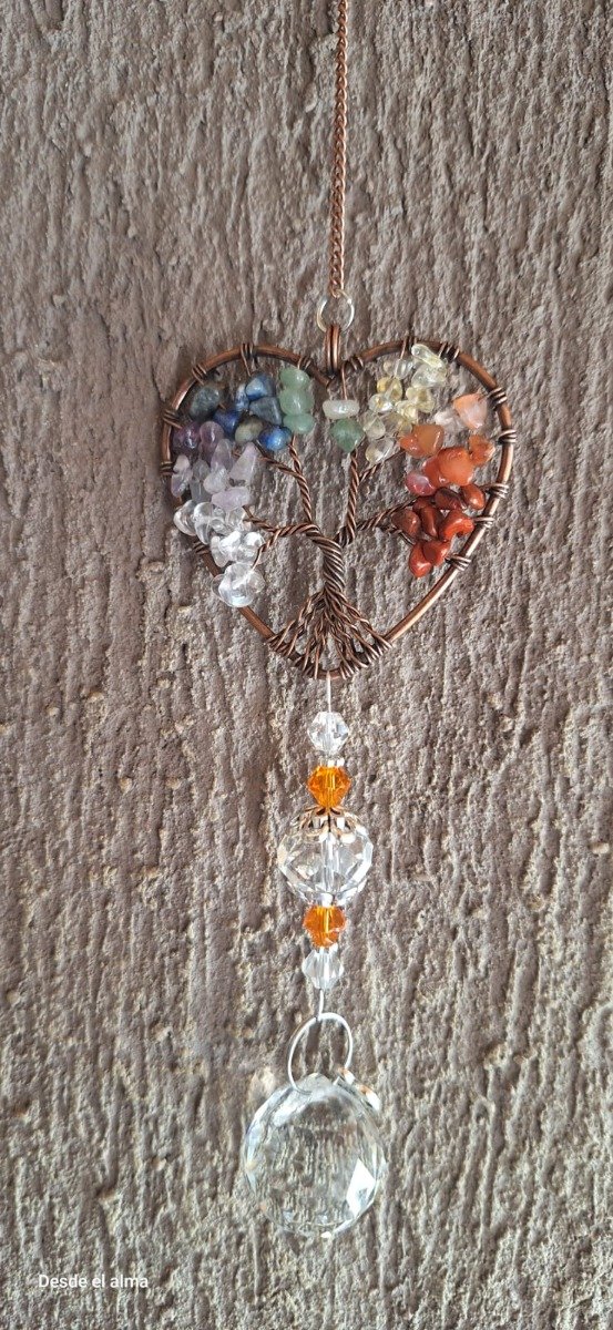 Producto - Atrapasol piedras energéticas "7 chakras"