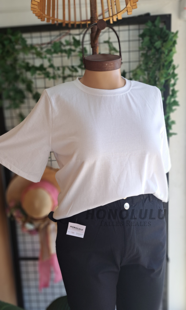 Producto - Remera Oversize Blanca