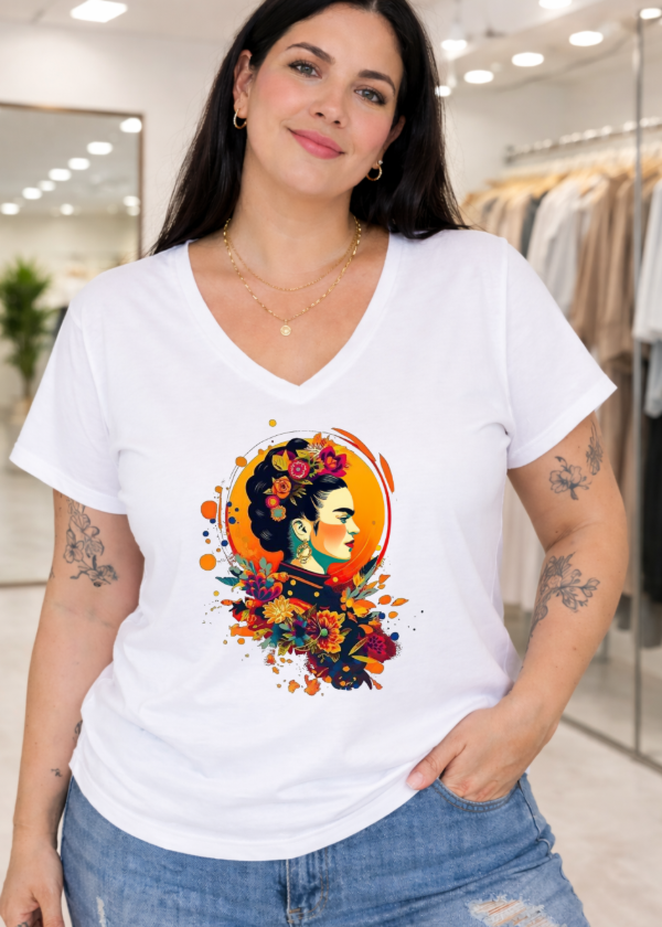 Producto - Escote V sublimada (Frida P11)