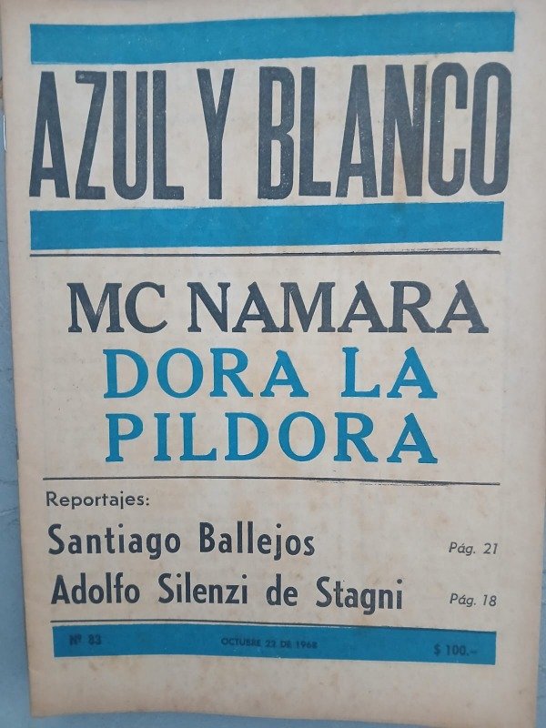 Producto - REVISTA AZUL Y BLANCO N 83